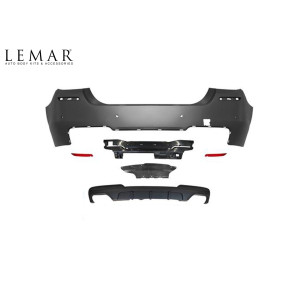 BMW 5 Serisi F10 (2010-2016) M Tech Arka Tampon Seti (Çift Çıkış)